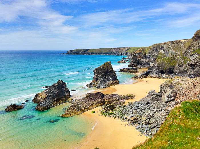 A stunning coastal seascape on a clear day - how to make money with landscape photography