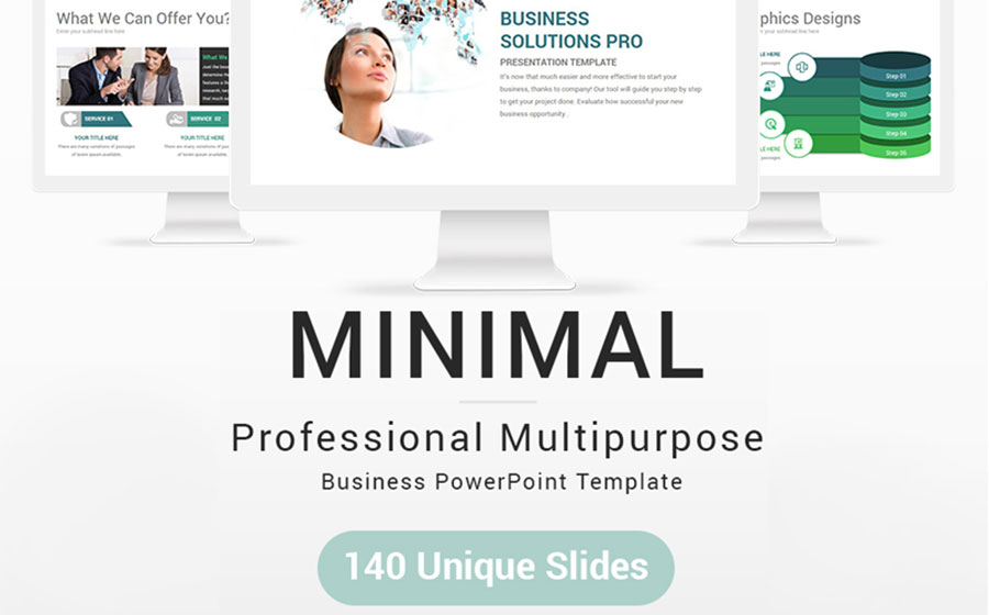 Minimal Creative PowerPoint Template