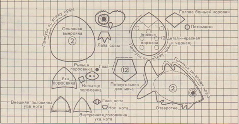 Выкройки мягких игрушек своими руками